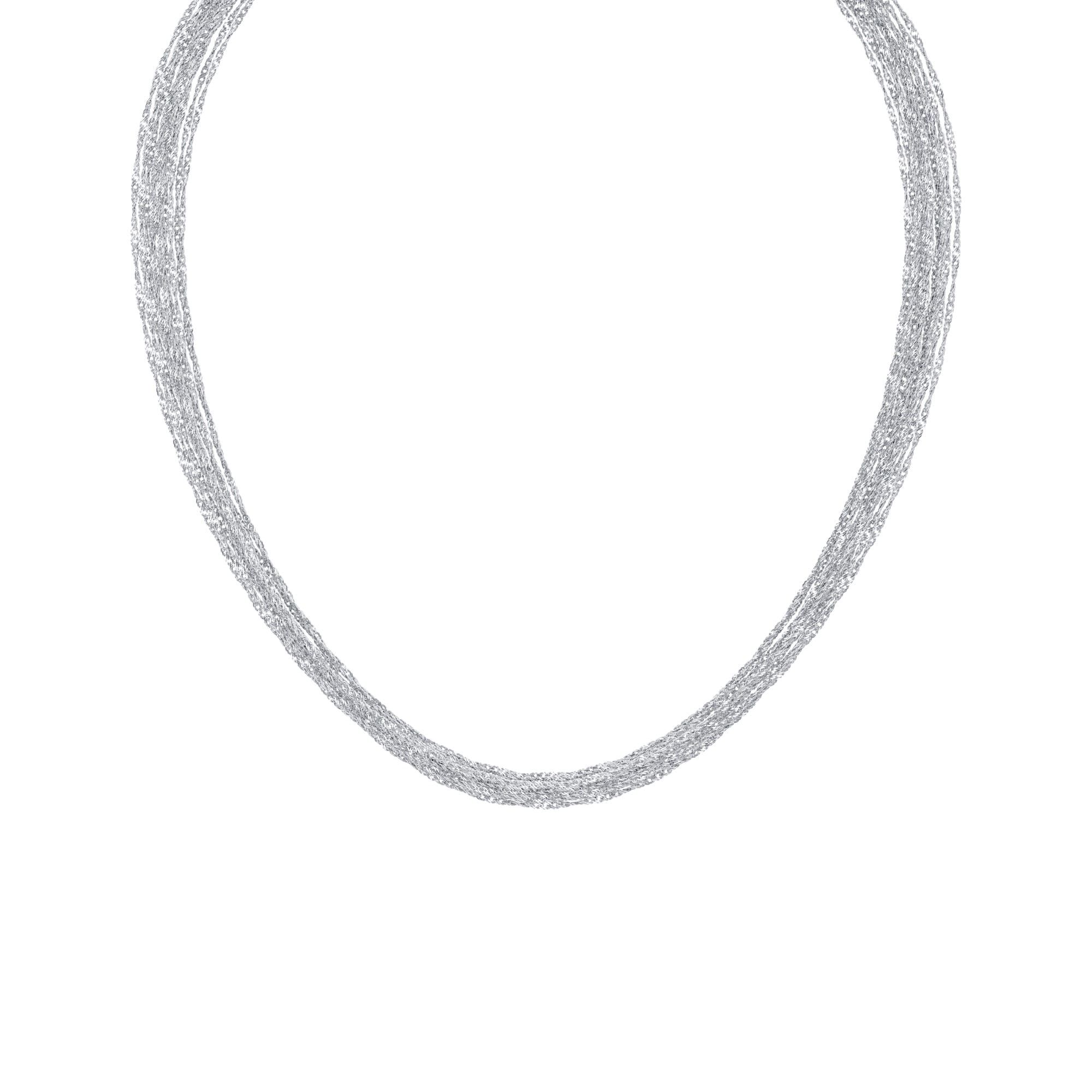 Колье НХ 22-086АЮ-3 Ag 925